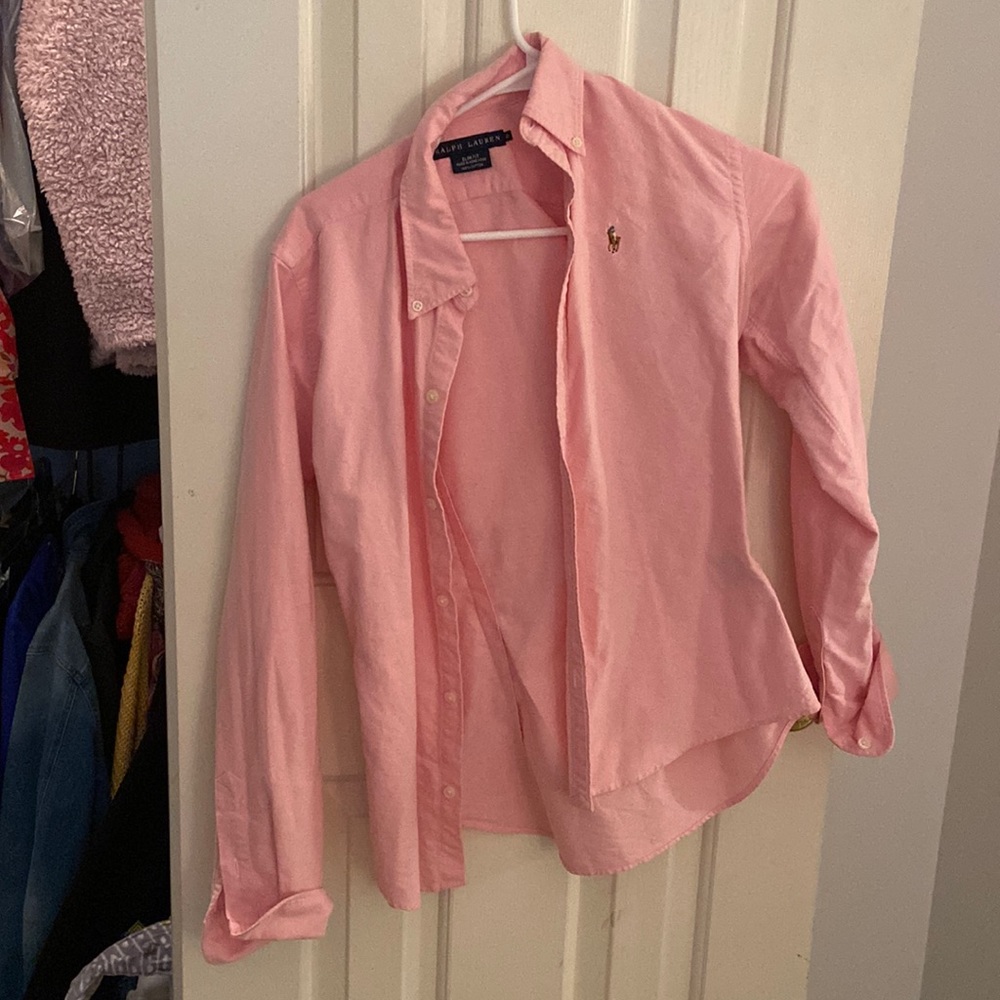 Ralph Lauren slim fit womens button down